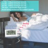 Kernfde Travel Alarm Clock Battery Powered,Alarm Clocks for Bedrooms,Small Digital