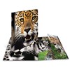 HERMA Elastic Folder Animals with Leopard Motif, A4, Sturdy Plastic,