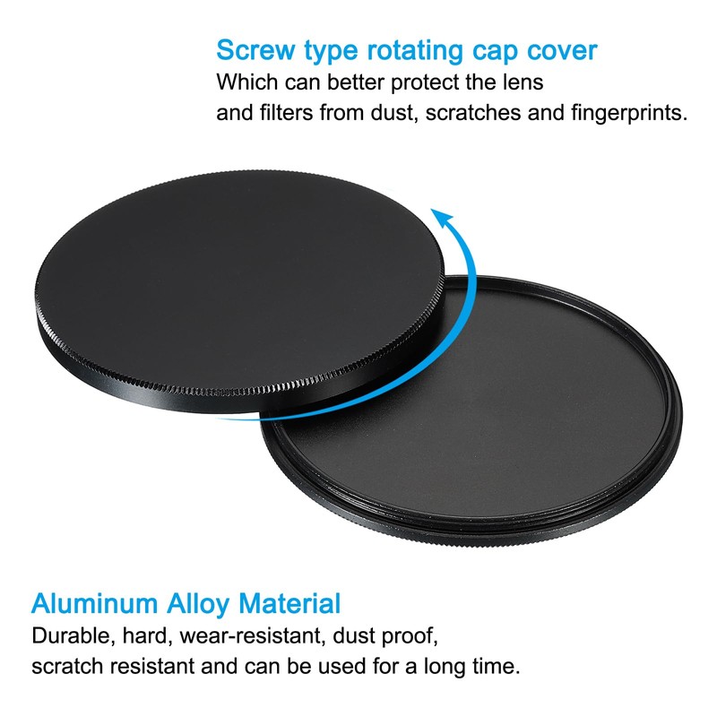 PATIKIL 67mm Lens Cap Camera Lens Cap Cover Universal Lens