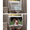 Christmas Indoor Air Conditioner Covers, Christmas Snowman Xmas Tree Snowflake