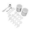 Coffee Decorating Stencils Coffee Carving Pen Set Stainless Steel Portable