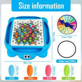 Triggle Game, Tabletop Tactical Game, Funny Triggles Game, Triggle Game, Table Game, Classic Plug-In Games, Strategy Logic Games for 2-4 People