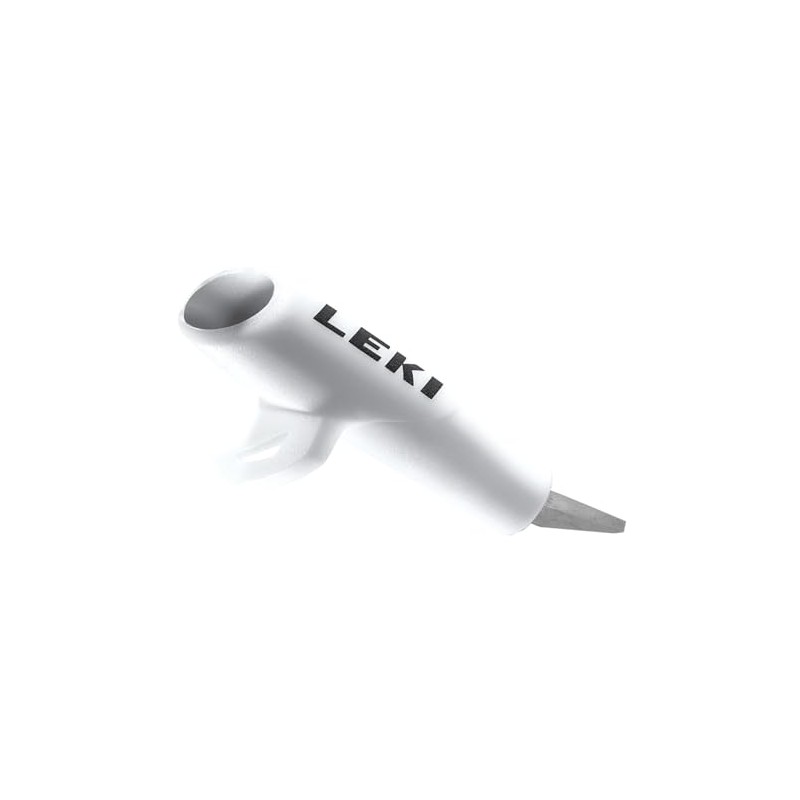 LEKI Nordic Walking Speed Tip (1 Pair, White)