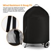 iCOVER Grill Cover for Weber 22 Inch Charcoal Kettle- Heavy