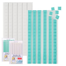 192Pcs White Tack Non Marking Walls, Removable blue tack, Deformable Reusable Sticky Tack, Non-Marking White Blue Tac for Wall Hanging Pictures, Photo, Cards, Balloons, Lightweight Frames
