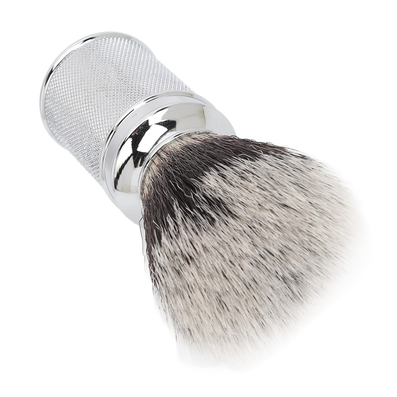 Barber Lathering Brush Soft Nylon Hair Quick Dry Anti Slip