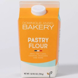 Francine Fine French Pastry Flour, T55 Soft White Wheat Flour From France, 1.65lb Carton