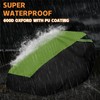 Zero Turn Mower Cover with Bagger Attachment,Waterproof Heavy Duty Fits