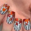 Whats Up Nails - Fall Vinyl Stencils for Nail Art