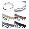 JewelVOX Headband Hair Band Hair Accessories Satin with Comb Thin
