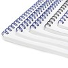 RAYSON 100 x Blue Wire Binding Combs 25 Sheets 3:1