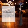Ejoyous 24K Gold plated Romantic Rose Flower Valentine's Day Birthday