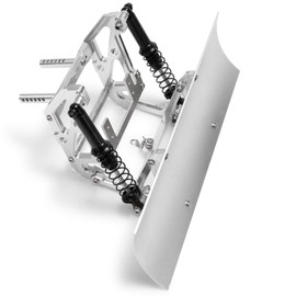 XUNJIAJIE RC Snow Plough Snow Shovel Remote Control for Axial SCX10 90046/90047 TRX4 D90 1/10th RC Crawler Car