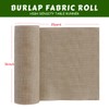 Shatex Burlap Table Runner,36" x20yard High Density Burlap Roll for