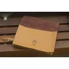 London Craftwork Classic Frame Satchel for Bicycle Genuine Leather Honey