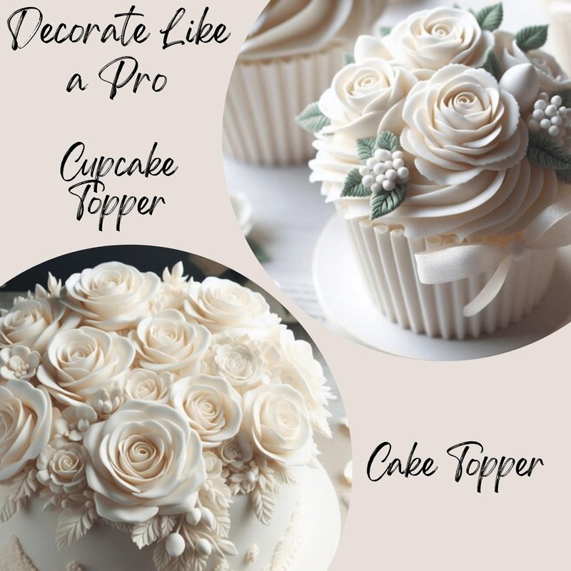 Confect Confect Gum Paste for Christmas Cakes Fondant Chefs Choice