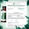 MSM 365 Capsules 99.9% Pure Methylsulfonylmethane High Dose & High