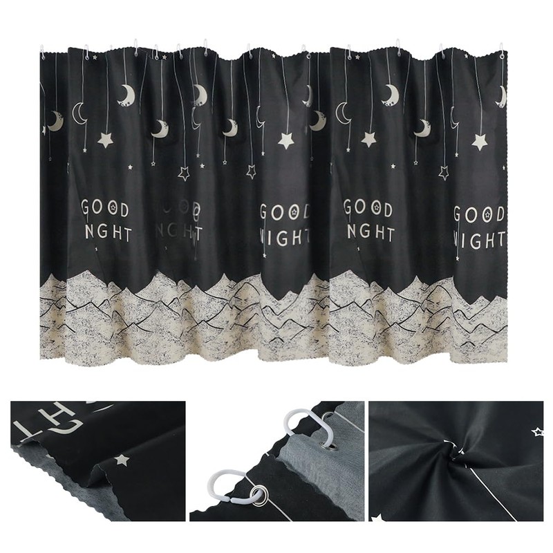 XGOPTS Bottom Bunk Bed Curtains, Students Dormitory Bunk Blackout Bed