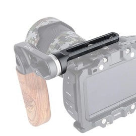 NICEYRIG NATO Rail to Rosette Mount Adapter for ARRI Standard DIY Rig, for RED DSMC2 Weapon/Epic-W/Scarlet-W/Raven - 372