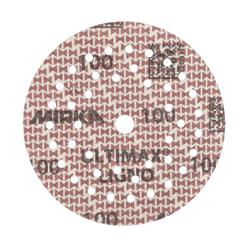 Mirka Ultimax Ligno Ø 125mm sanding discs Velcro Multifit/grit 100/100