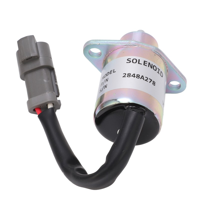 Shut Off Solenoid Valve Fuel Stop Flameout Valve Excavator Accessory