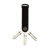 Orbitkey CHLO-2-OBRDBK Keychain, Leather, Key Case, Key Cover, Key Organizer,