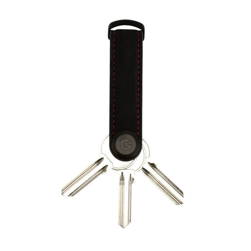 Orbitkey CHLO-2-OBRDBK Keychain, Leather, Key Case, Key Cover, Key Organizer,