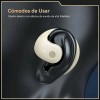 Auriculares Deportivos Bluetooth, Diseño Redondo De Coco, Gancho Y Táctil,