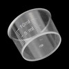 MEETOOT 50pcs Disposable Measuring Cup 10ml Laboratory Test Cups with