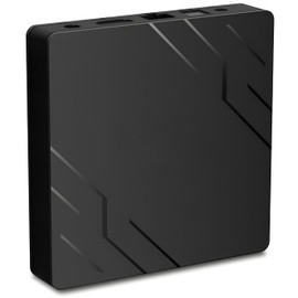 Retoo Android TV Box with TV Remote Control, Smart TV Box with 2.4GHz Quad-Core Processor, Media Player with Resolution 4K and Full HD, Converter (16GB 2GB RAM DDR3) Android 13 Bluetooth 5.0