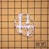 BAKERLOGY Mrs Claus Cookie Cutter - Detailed Biscuit Cutter Design
