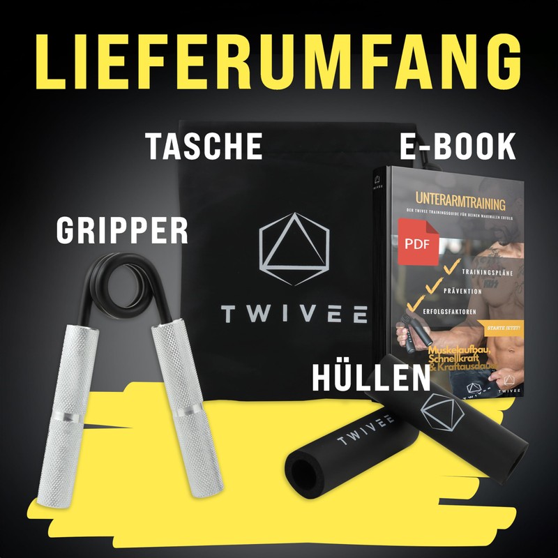 Twivee - Gripper for Maximum Grip Strength - Forearm Trainer