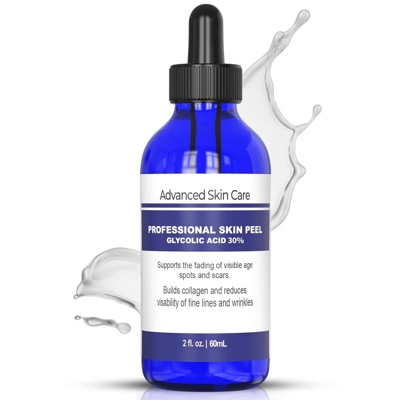 Glycolic Acid Face Peel Serum 30% Strength - at Home