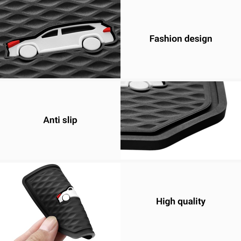 smnuxwm 2PCS Cup Holder Mat for Toyota Grand Highlander 2024