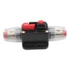 Circuit Breaker Audio Fuse Inline Holder Manual Reset 12V‑48V for