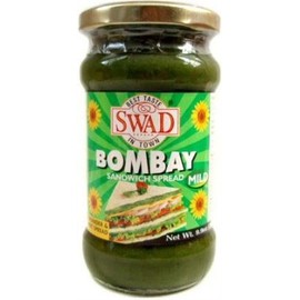 Swad Bombay Sandwich Spread Mild Coriander & Mint