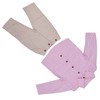 Baby Boy Gentleman Outfit Children Exquisite Stripe Shirt Suspender Pants