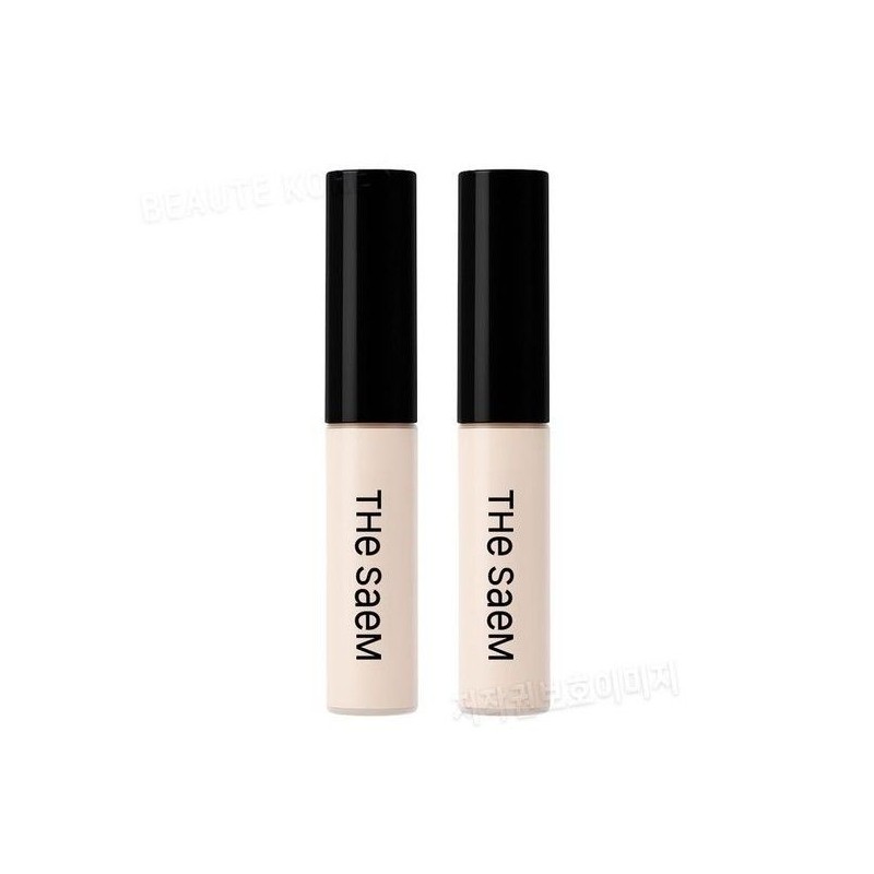The Saem Cover Perfection Tip Concealer 0.5 Ice Beige 2pcs