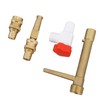 G3/4 Brass Quick Water Intake Valve Key Brass Quick Coupler