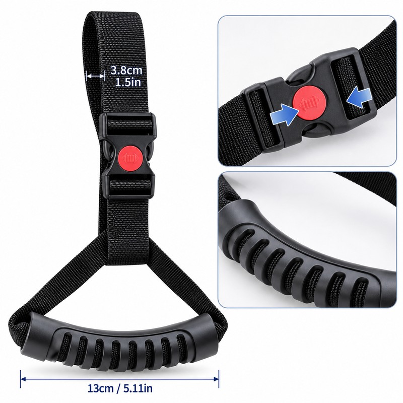 2 Pcs Car Assist Grab Handle for Elderly & Seniors