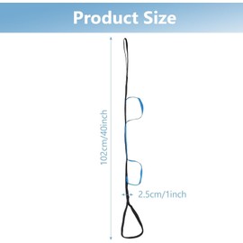 Leg Lifter Strap Rigid Foot Lifter & Hand Grip, Leg Lifter 1 PCS Leg Lifter Mobility Aid for Bed,Knee Recovery Aids,Disability Patient Equipment,Handicapped Traction Loops for Wheelchair, Bed, Couch.