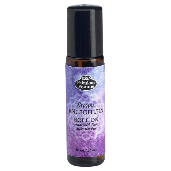 Fabulous Frannie 7th Chakra Crown Enlightened Pre-diluted ROLL ON Made with Pure Essential Oils .33oz (10ml)