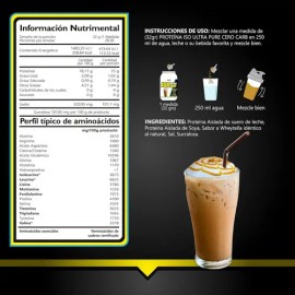 Proteina Bhp Isopure Ultra Cero Carbs 2 Lbs 28 Servicios Sabor caramel machiato                                                                       