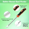 Hand Weeder Tool 2 Pcs, Weed Cutter with Handle, Weeder