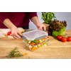 Kuhn Rikon 24031 Glass Container, Glass, Transparent, with lid 0.64L