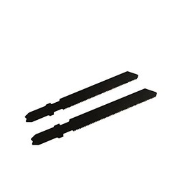 Disston E0102318 3-1/8-Inch Blu-Mol High Speed Steel Jig Saw Blades With Universal Shank, Metal Cutting, 24 Teeth Per Inch, 79mm, Sold In Cards, 2 Units/Card