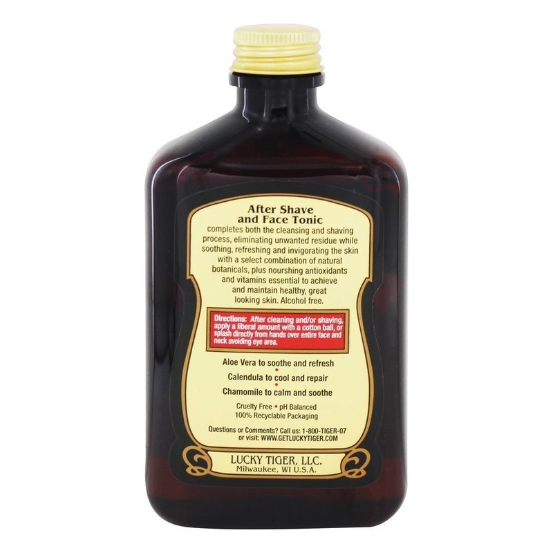 Lucky Tiger After Shave and Face Tonic | 8 fl