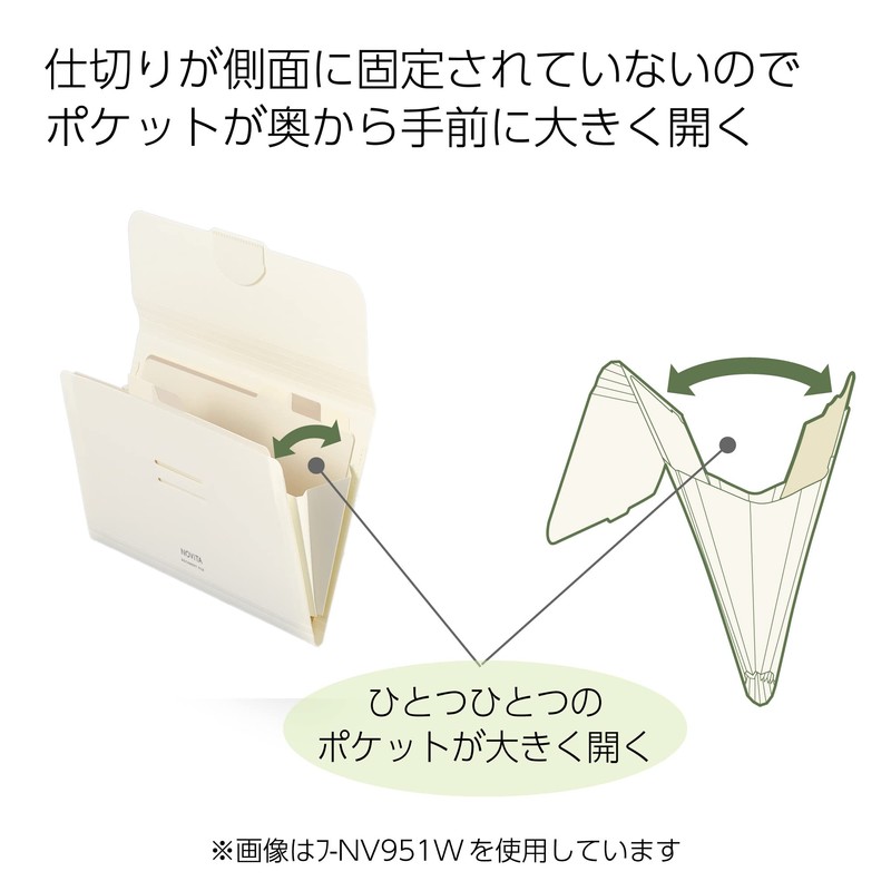 Kokuyo Novita Document File Large Opening Document File Envelope Size