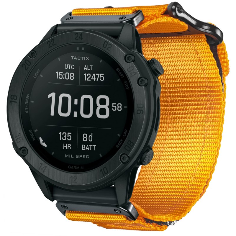 Torbollo Garmin Watch Band, For Fēnix, Instinct, Vivoactive/Approach/MARQ/Quatix/D2/Forerunner/Enduro Series, Upgraded
