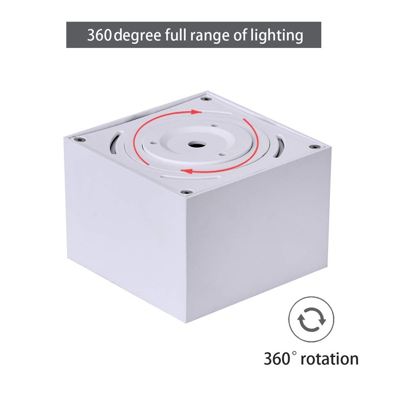 Dr.lazy 10 W LED surface-mounted ceiling light, ceiling spotlights, ceiling